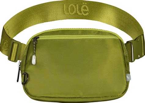 lolë unisex belt bag.